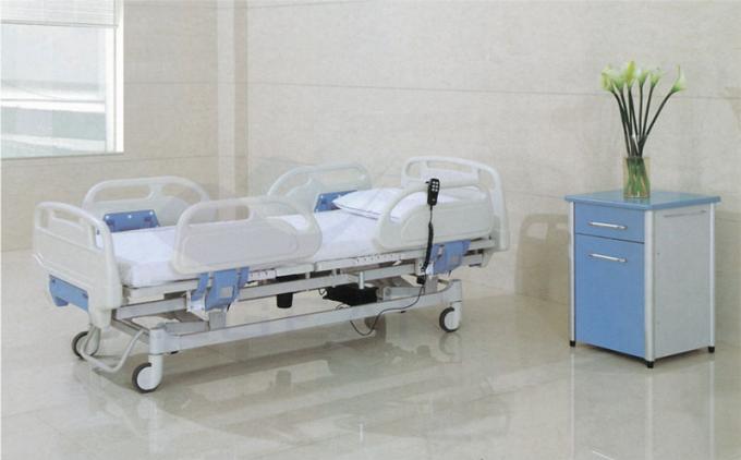 Camas pacientes clínicas elétricas high-density de dobramento fáceis do ABS do cuidado do icu AG-BY101