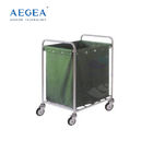 Trole de aço inoxidável comercial do equipamento de lavanderia AG-SS013 com o saco de poeira lavável