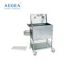 Trole distribuidor da medicina de aço inoxidável limpa fácil do quadro AG-SS056 para a venda