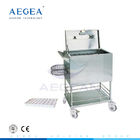 Trole distribuidor da medicina de aço inoxidável limpa fácil do quadro AG-SS056 para a venda