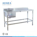 O CE AG-WAS005 aprovou o worktable de aço inoxidável do hospital 304
